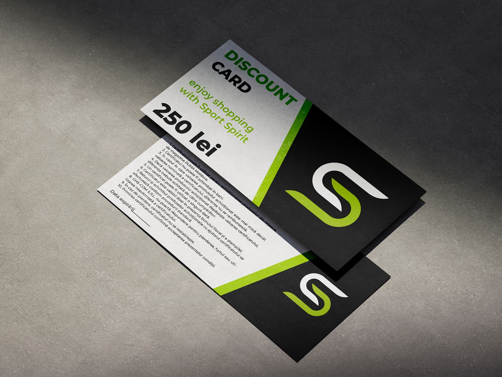 Gift flyer - voucher, Sport Spirit